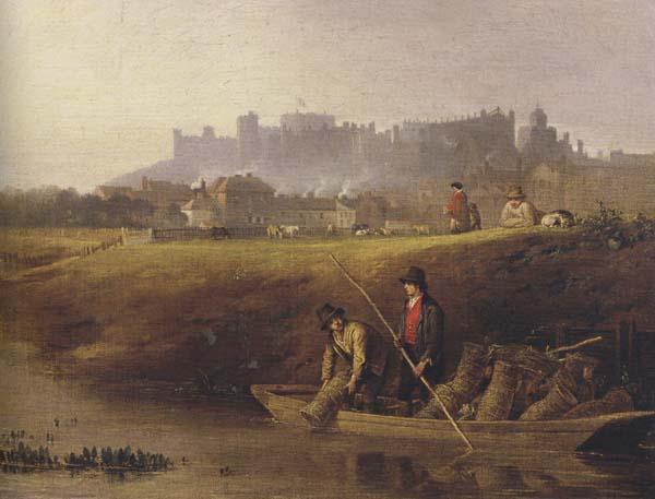 William henry hunt View of Windsor Castle (mk47) oil painting image